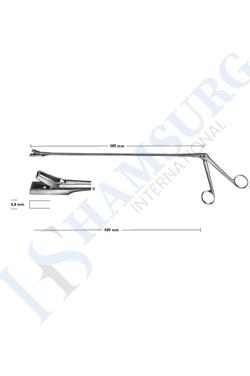 Biopsy forceps for rectum